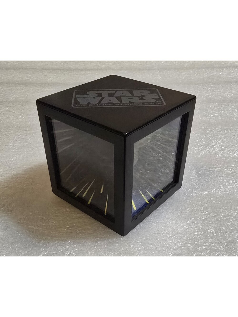 STAR WARS THE EMPIRE STRIKES BACK DARTH VADER & YODA CUBE MAGIC MIRROR ILLUSION